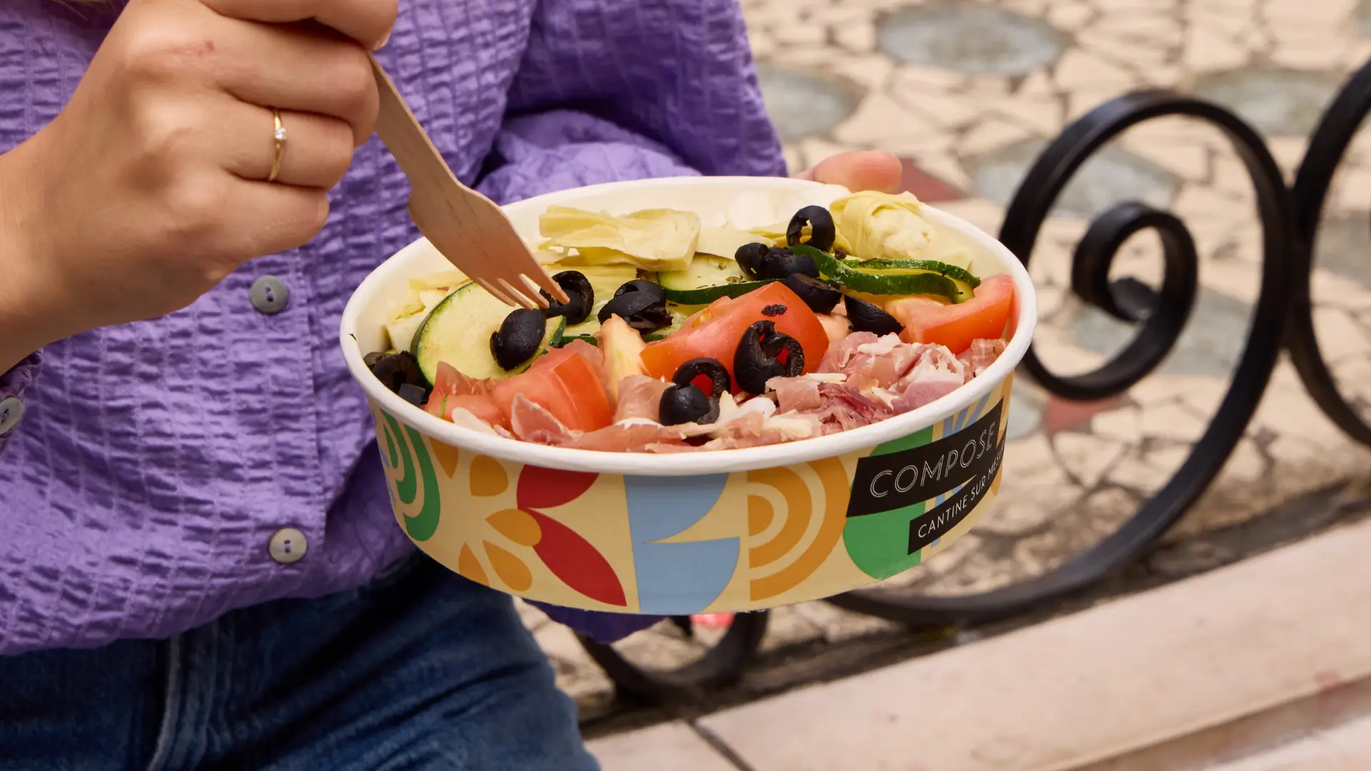 Maxi salade et FuzeTea Pêche Rose : le menu de rentrée à 15 € !