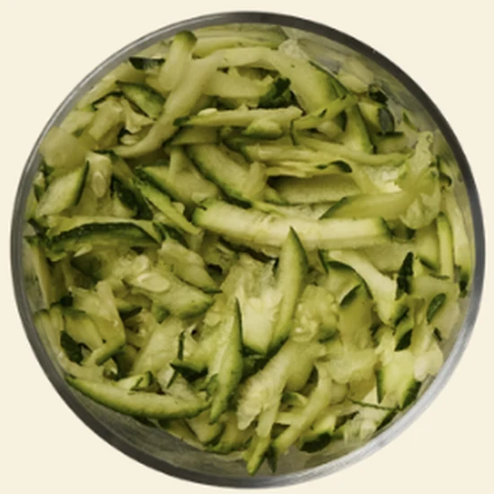 Courgettes râpées - Compose